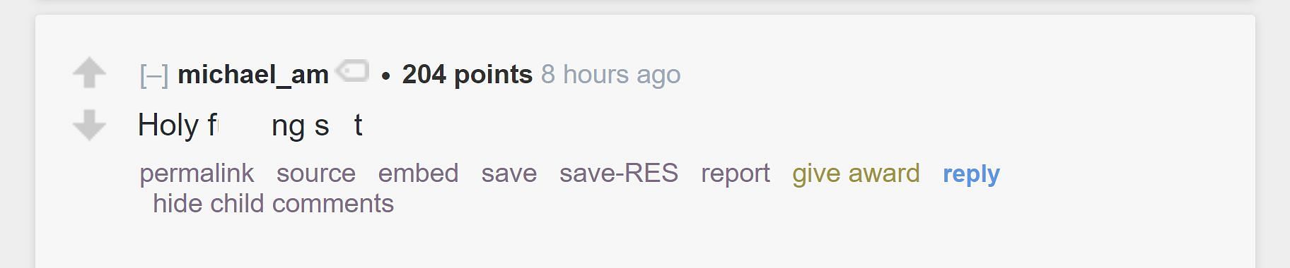 Fans on the streamer subreddit reacting to Felix revealing the amount he had wagered on Stake (Image via Sportskeeda)
